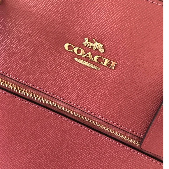 New Coach Gallery Tote in Taffy/Gold - Picture 10 of 16